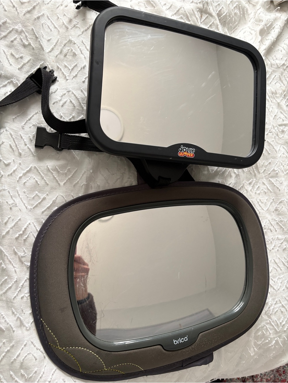 2 Baby car seat mirrors